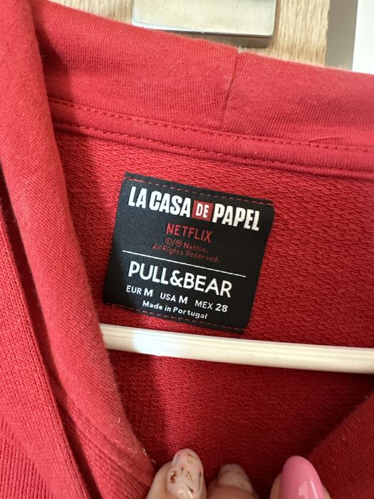 Bluza pull&bear la casa de papel M bella ciao