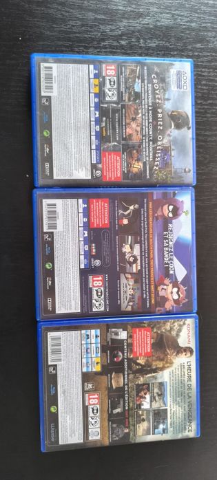 Metal gear solid 5/Far cry 5/South park the fracture but whole PlayStation 4