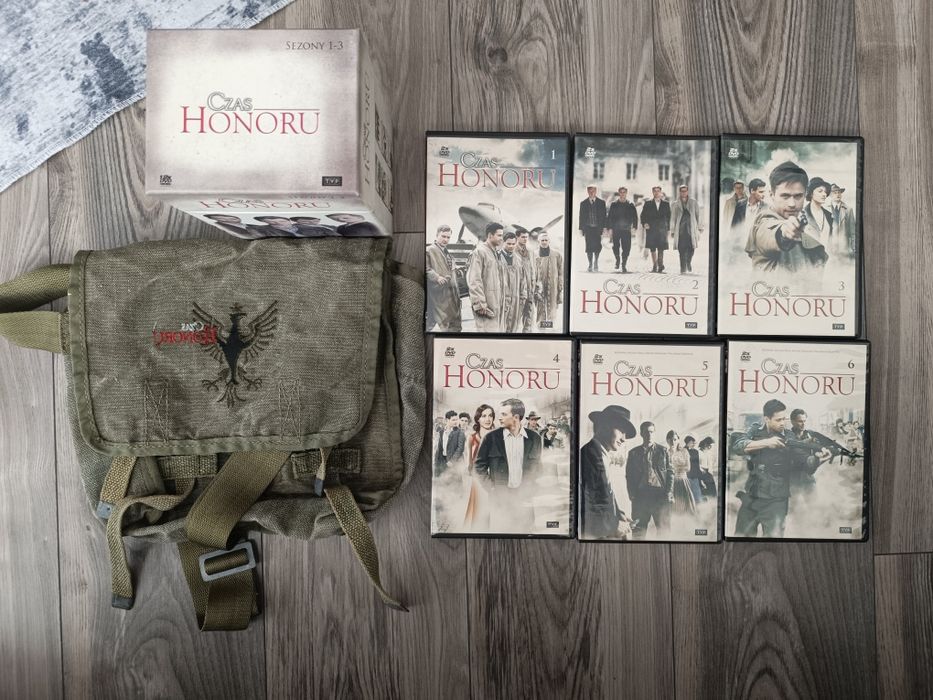 Czas honoru dvd 3 sezony plus torba