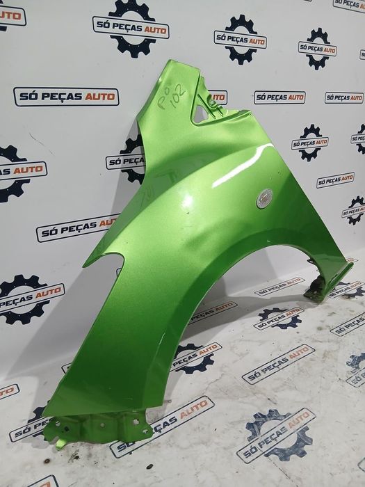GUARDA LAMAS ESQUERDO VERDE MAZDA 2 TS2 1.5 16V ANO: 2011