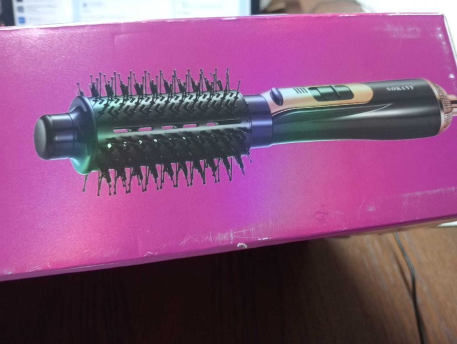 Modelador 5 em 1 SOKANY–Escova de Ar Quente (Seca, Alisa, Modela)–NOVO