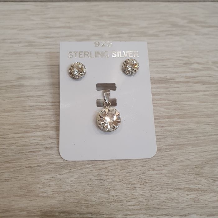 Zestaw biżuterii Sterling Silver