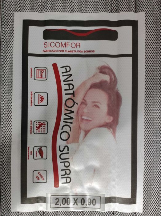 Colchão 90x200 Espuma Poliuretano Alta densidade