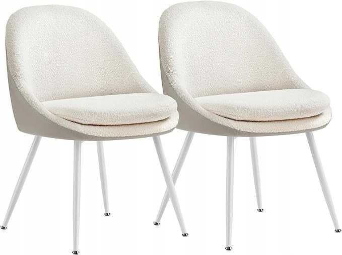 KRZESŁA zestaw 2 foteli do jadalni biura polar KUBEŁEK MEBLE OUTLET