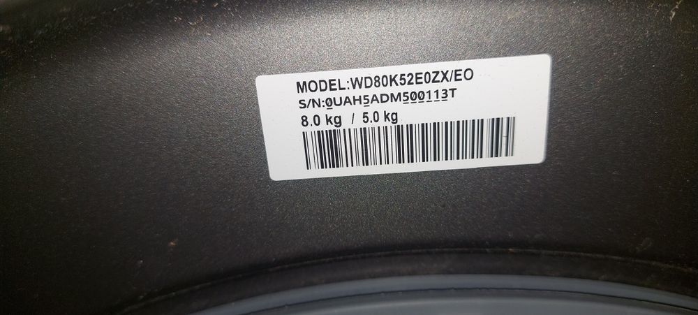 Pralko suszarka samsung