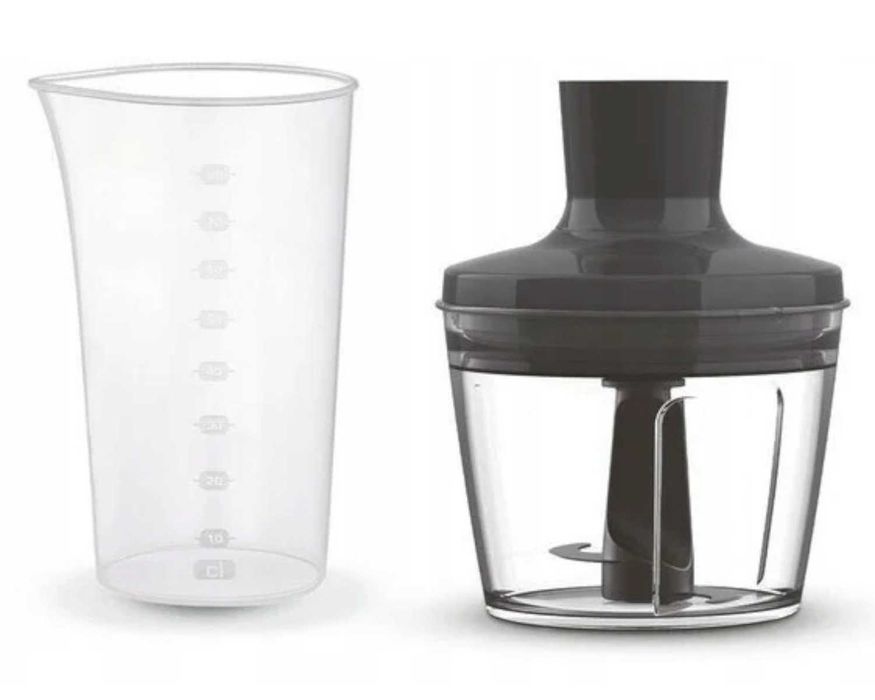 TEFAL Quickchef Blender Ręczny 1000W + Rozdrabniacz + Pojemnik MOCNY