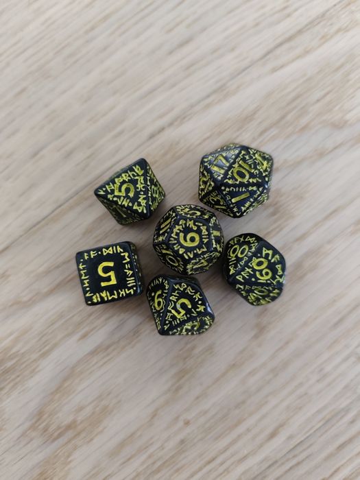 Zestaw kości do RPG