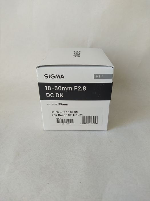Об'єктив Sigma AF 18-50mm f/2,8 DC DN C (Canon RF) НОВИЙ