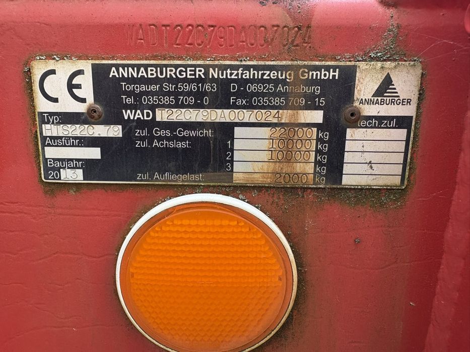 Beczkowóz Annaburger HTS 22.79   18 tys litrów aplikator wymienne podwozie