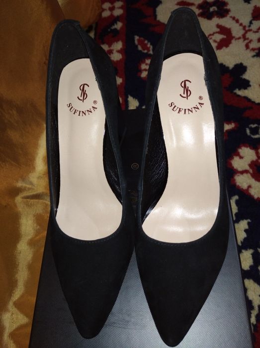 Туфлі жіночі натуральна замша 37 розмір