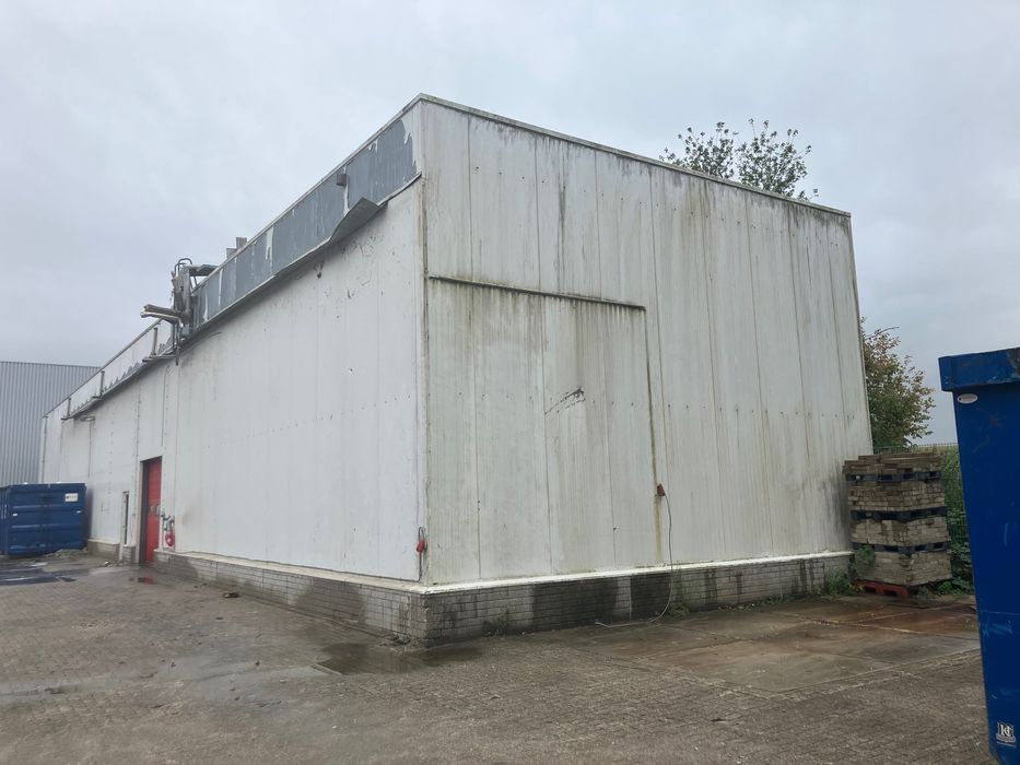 Konstrukcja stalowa 450 m2 garaż chłodnia mroźnie hala wiata przechowalnia
