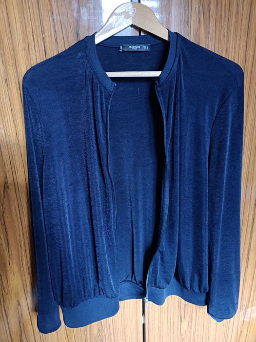 Bluza bejsbolówka damska granatowa