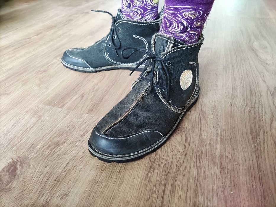 Botas em cânhamo - Live without dead time
