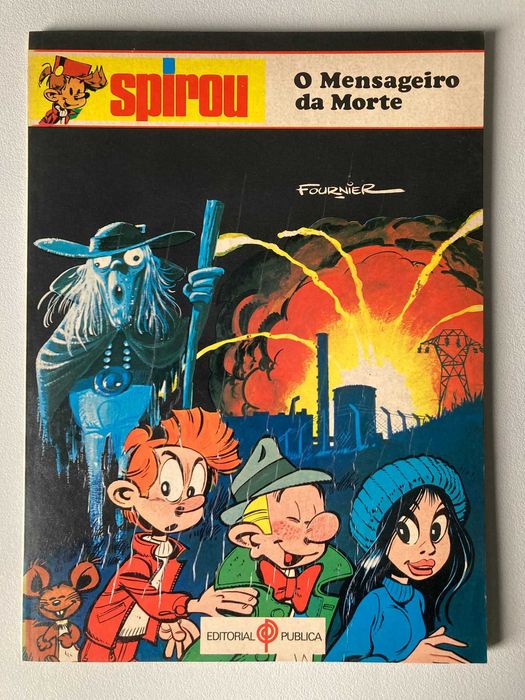 [BD] As Aventuras de Spirou e Fantásio: O Mensageiro da Morte