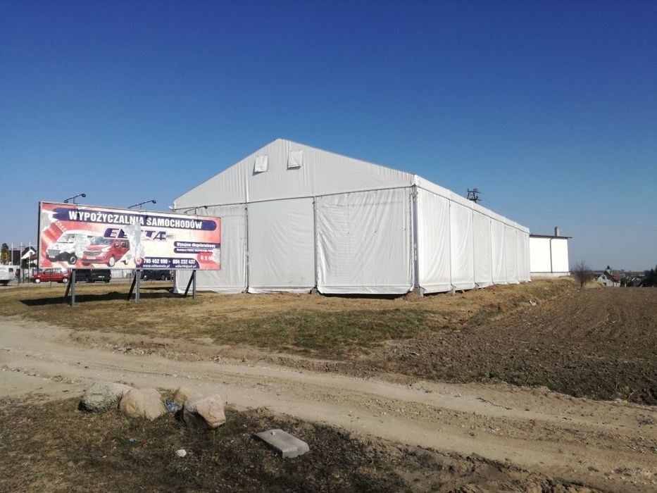 Hala namiotowa 32 x 15 x 5 (wys 7m) solidna
