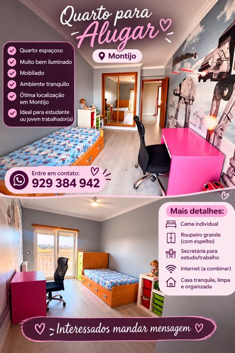 Arrendamento quarto