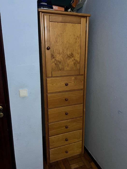 secretaria + armario + cadeira