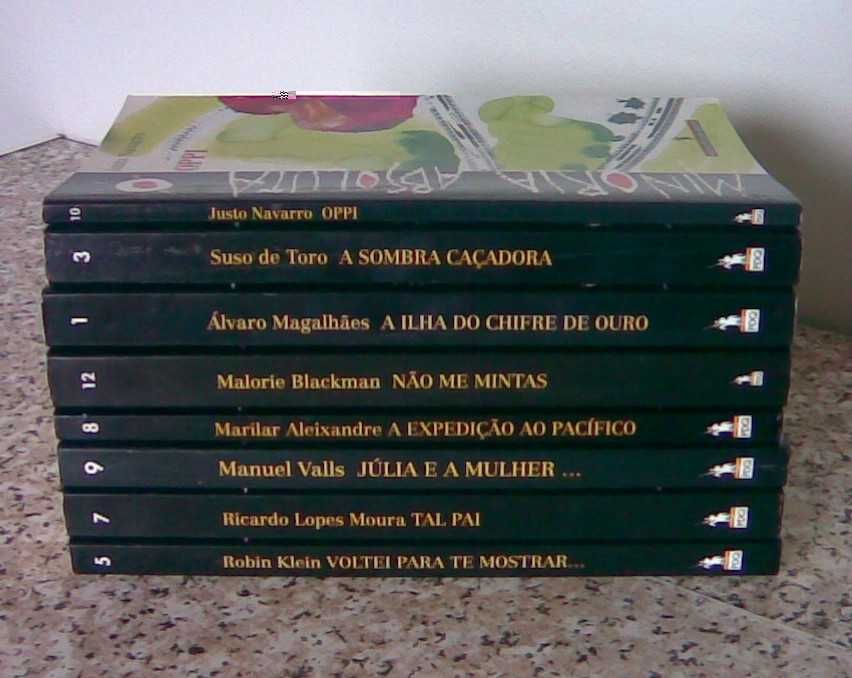 Livros da colecção juvenil Minoria Absoluta