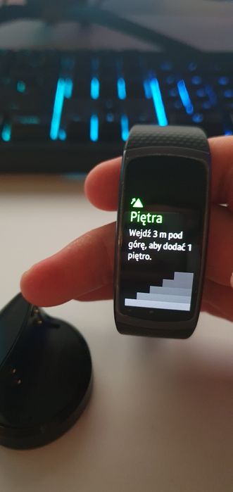 Samsung Gear Fit 2 – jak nowy!