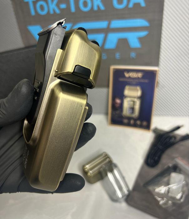 Електробритва VGR V-337 роторна |Шейвер|Сухе гоління|Подарунок|