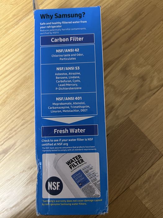 Water Filter Model Code HAF-QIN/EXP