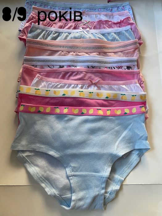 Труси для дівчинки,дитяча білизна Primark бавовнаЧудова якість-25грн