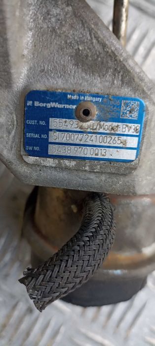 Turbosprężarka turbina  opel astra insignia 1.6 CDTI