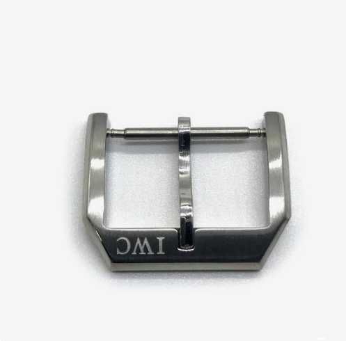 Zapięcie klamerka sprzączka 18mm do paska zegarka IWC stal INOX 2szt