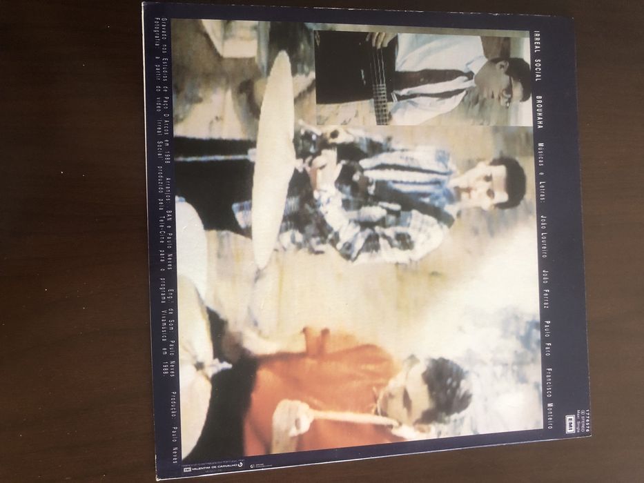 Disco vinil dos. Ban irreal social