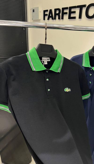 Nowe męskie polowki lacoste czarne m lub l