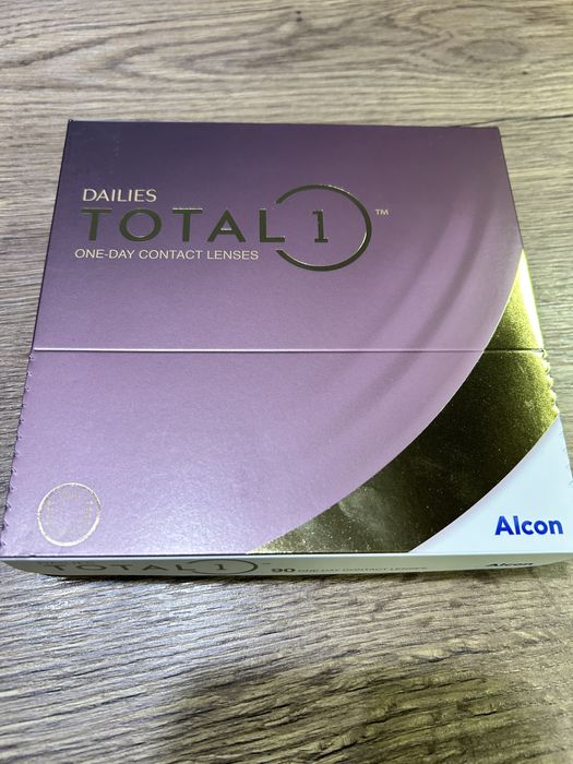 Лінзи щоденні alcon total 1 90 шт, -2.5