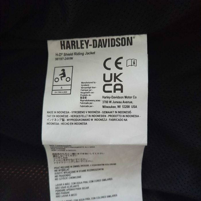 Kurtka damska Harley-Davidson S Women's H-D Shield Riding Jacet.