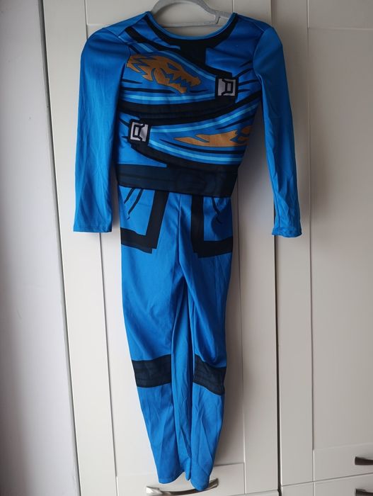 Kostium ninjago 7-8 lat Jay ninja przebranie