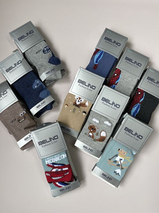 Колготки/шкарпетки демісезонні для хлопчиків 1-6 років