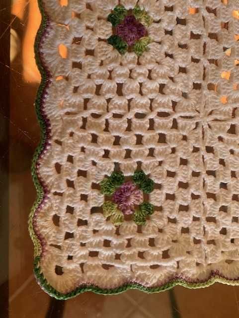 Conjunto de 2 Naperons em crochet