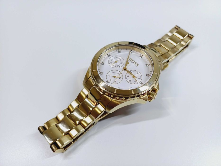 HUGO BOSS Premiere Zegarek damski z datownikiem wielofunkcyjnym