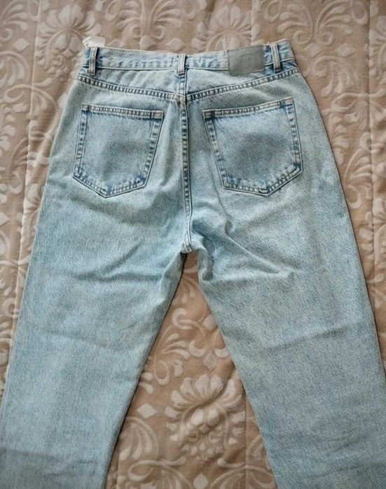 Calças de Ganga da Pull & Bear, estilo Mom Fit