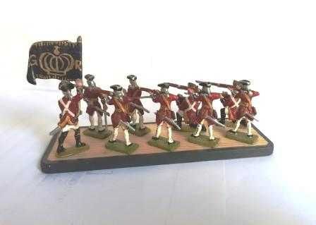 Guerras Napoleônicas. Infantaria de linha Britânica 1812 (№-13)