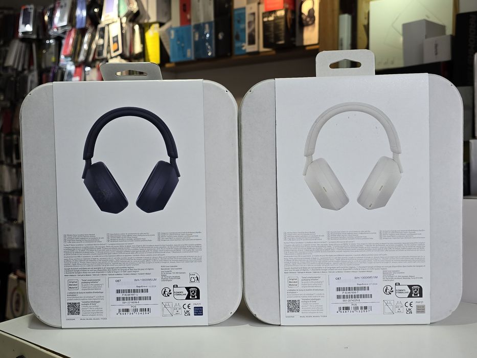 Навушники з мікрофоном Sony WH-1000XM5 Midnight Blue (WH1000XM5L.CE7)