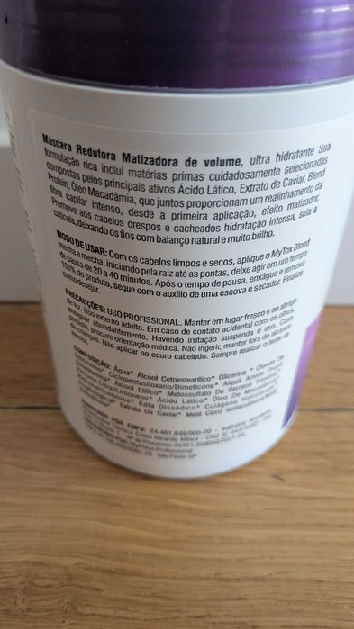 [NOVO/SELADO] Btox Capilar My Phios MyTox Blond 1Kg - Redutor de Volume