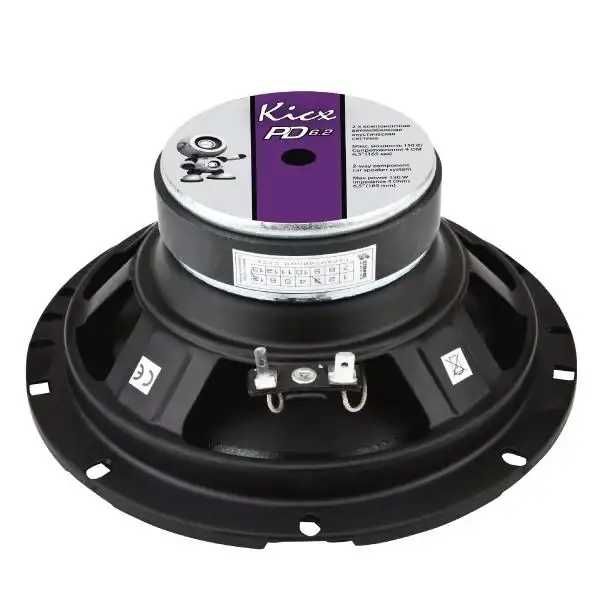 Компонентная автомобильная акустика Kicx PD-6.2 (16.5 см)