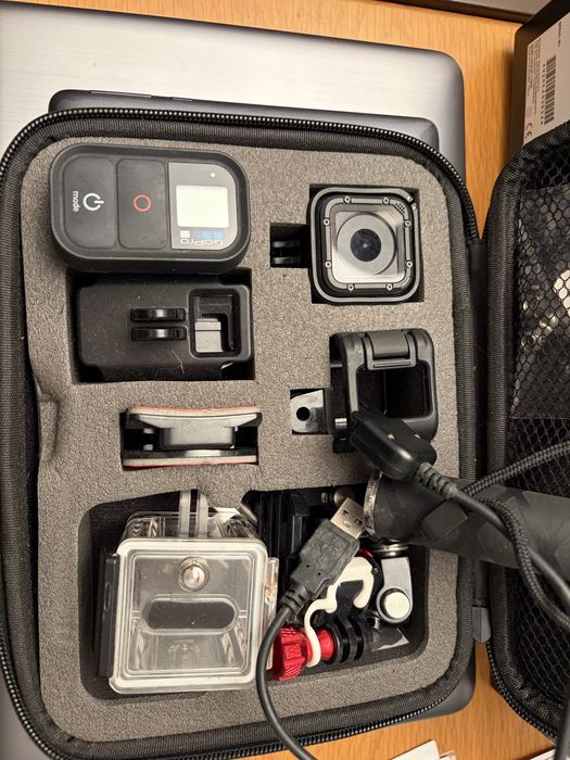 GoPro hero 4 Session com mala e acessorios