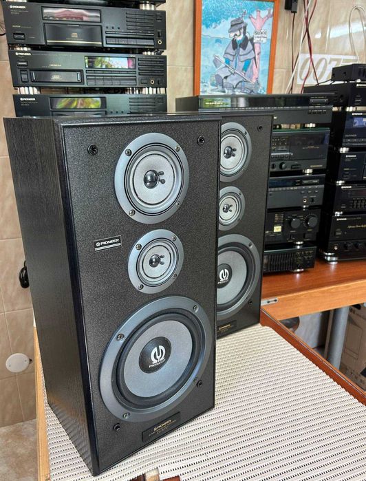 Pioneer CS-3070 excelentes 120w pesadas reflex bass como novas