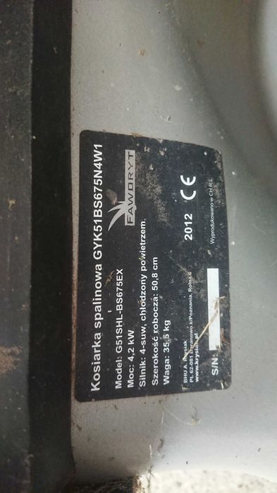 Kosiarka spalinowa Faworyt GYK51BS675N4W1