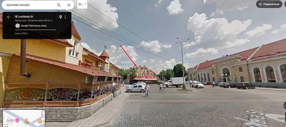 -20% оренда будівлі 376м під торгівлю Мукачево Вокзальна пл. Терміново