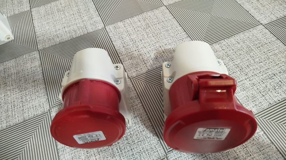 Розетка,вилка 16,32А 400V