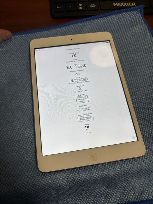 Ipad mini розбор плата тач  дисплей акб ориг