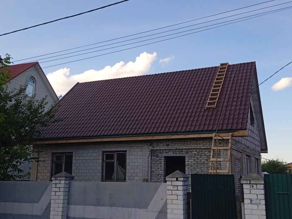 Покрівельні роботи.