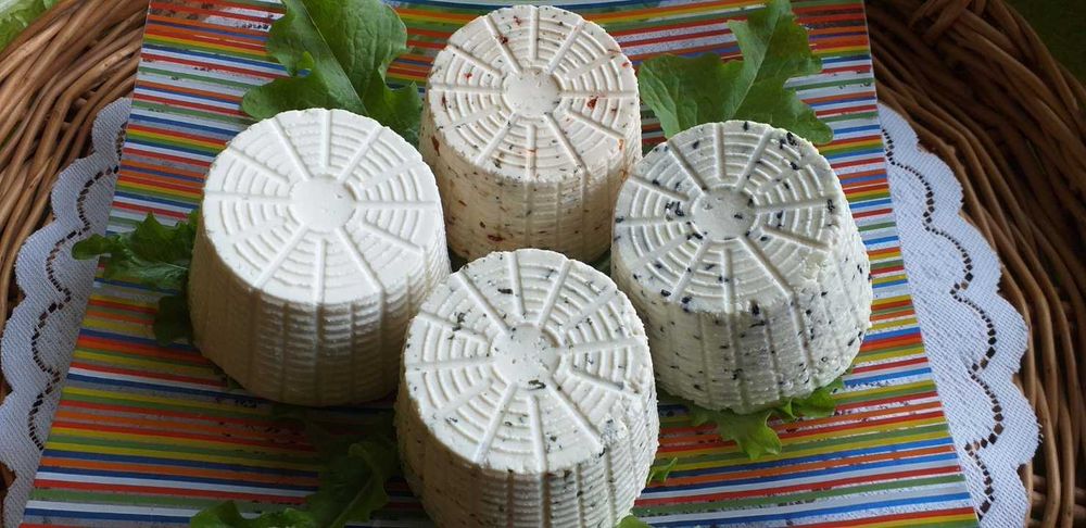 Sery kozie smakowe, wędzone. Ricotta.