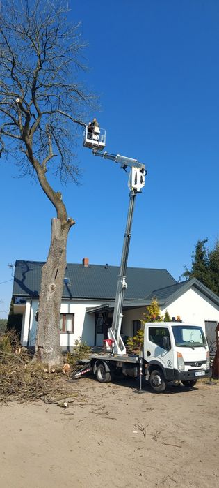 WYNAJEM podnośnika koszowego, zwyżka z operatorem. Pułtusk.